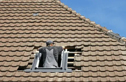 Pose de velux - Halsou
